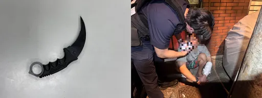新北男拿刀劃破瓦斯桶軟管縱火　竟還持刀阻消防員救人