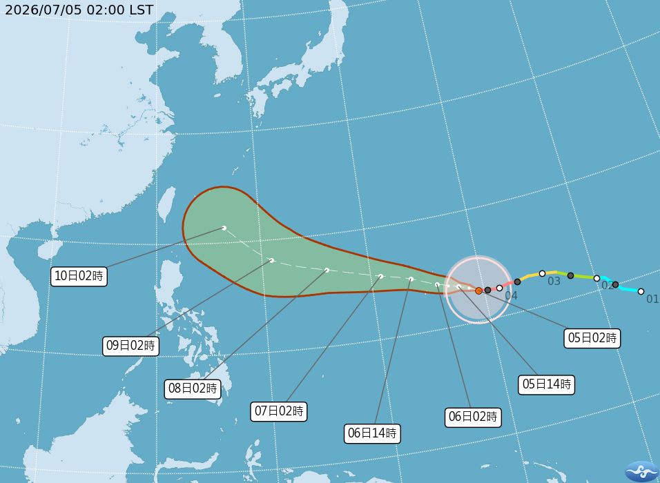 強颱巴威還在變強!這天風雨最猛 不排除發海陸警