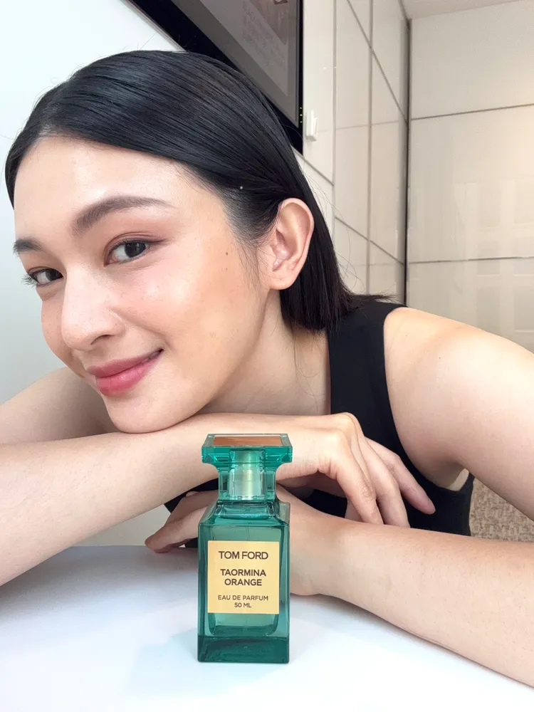 TOM FORD私人調香系列橙光陶爾米納。張家玲攝