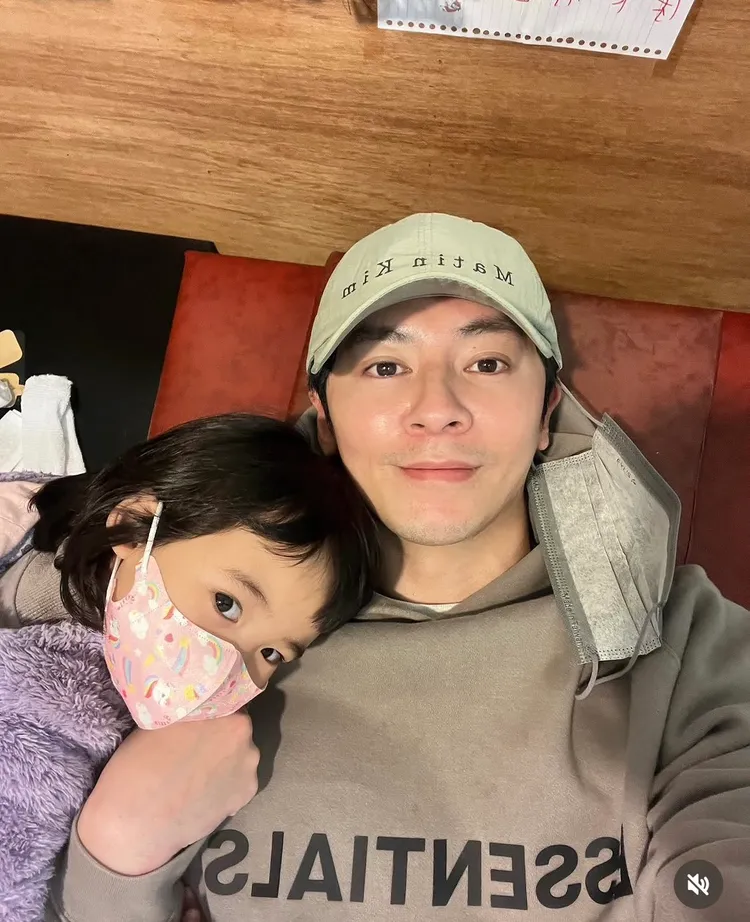 李國毅感受到女兒成長，非常喜悅。翻攝自李國毅IG
