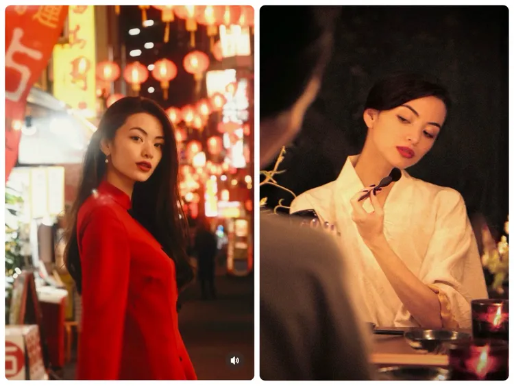 吳建豪現任妻子Emi Aramaki是日英混血歌手，外型冶豔卻反差愛唱復古曲風。翻攝IG