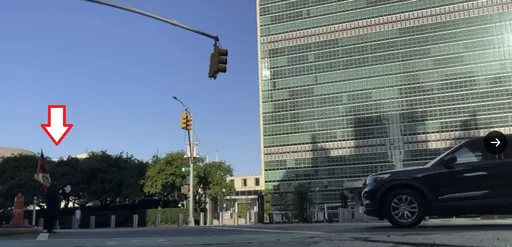 聯合國總部外男子點火自焚　驚悚畫面曝