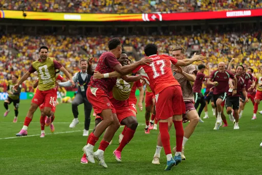 等了72年！瑞士PK戰險勝哥倫比亞　世界盃8強對決阿根廷