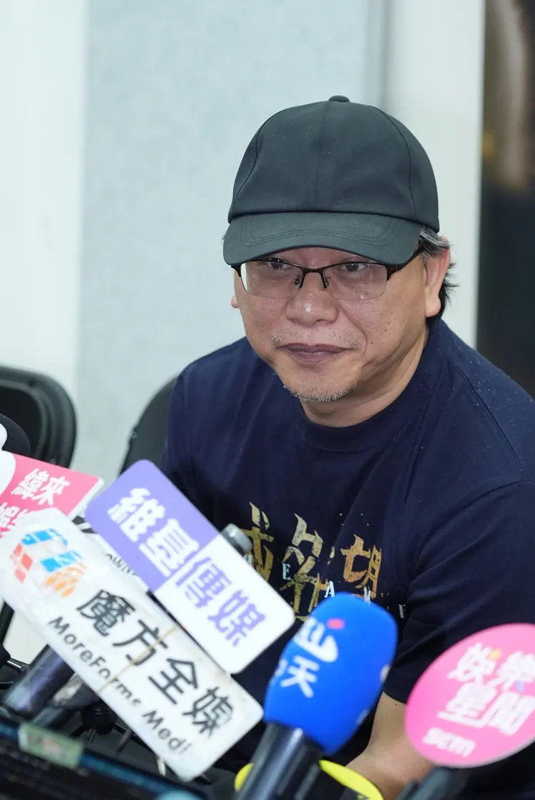 湯榮昇說Vicky替黃大煒打點事業生活大小點滴。彭欣偉攝