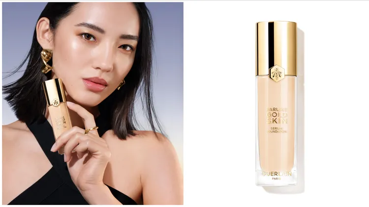 嬌蘭24K純金持光精華粉底，3700元。品牌提供