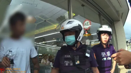 騎士沿路狂搖！平鎮警尾隨智取毒駕　警專實習生首度出任務直呼震撼