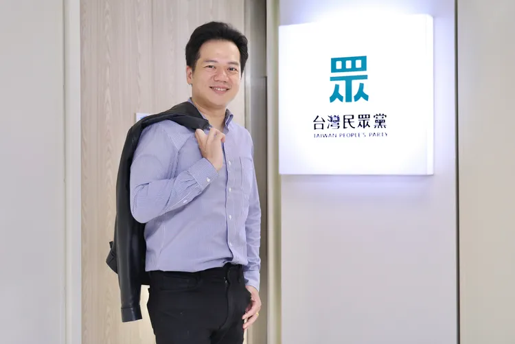 邱臣遠步入政壇，歷經不分區立委、代理新竹市長，此次代表民眾黨參選竹北市長。莊宗達攝