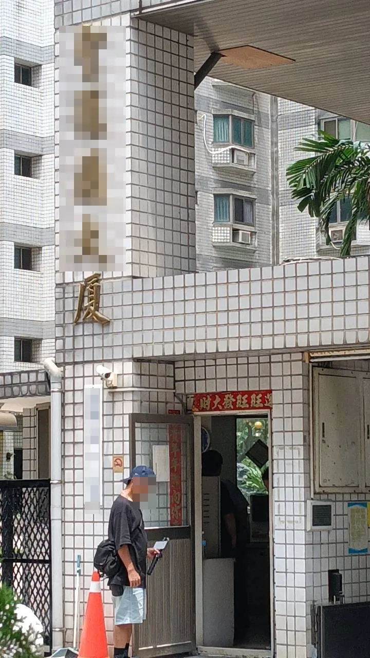 離職員工在台中市北屯區被捕。翻攝畫面