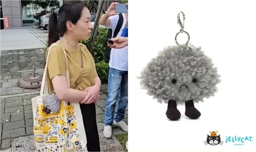 陳幸妤帶貨商品又+1　包包掛Jelly cat吊飾也超吸睛