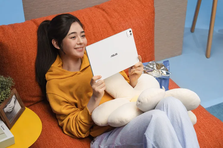 ASUS Pad配備12.2吋雙層OLED護眼螢幕與四聲道Dolby Atmos®環繞揚聲器，從視覺到聽覺全方位顧及Me Time品質。ASUS提供