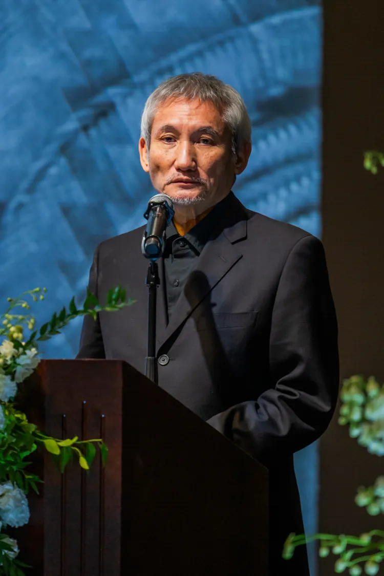 施南生前夫徐克致詞。電影工作室提供