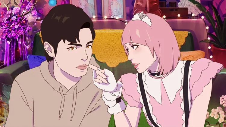 《歡迎來到朵莉之家》故事由邱以太和姚愛寗飾演的網紅情侶開啟。天水時代有限公司 提供