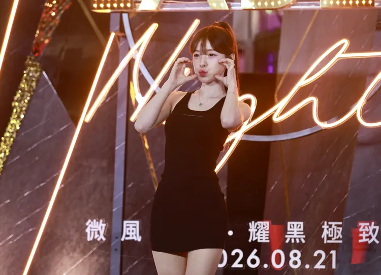 李多慧首度參加微風之夜。彭欣偉攝