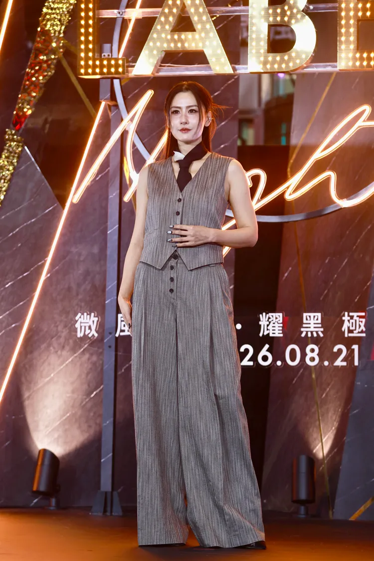 女星陳艾熙。彭欣偉攝