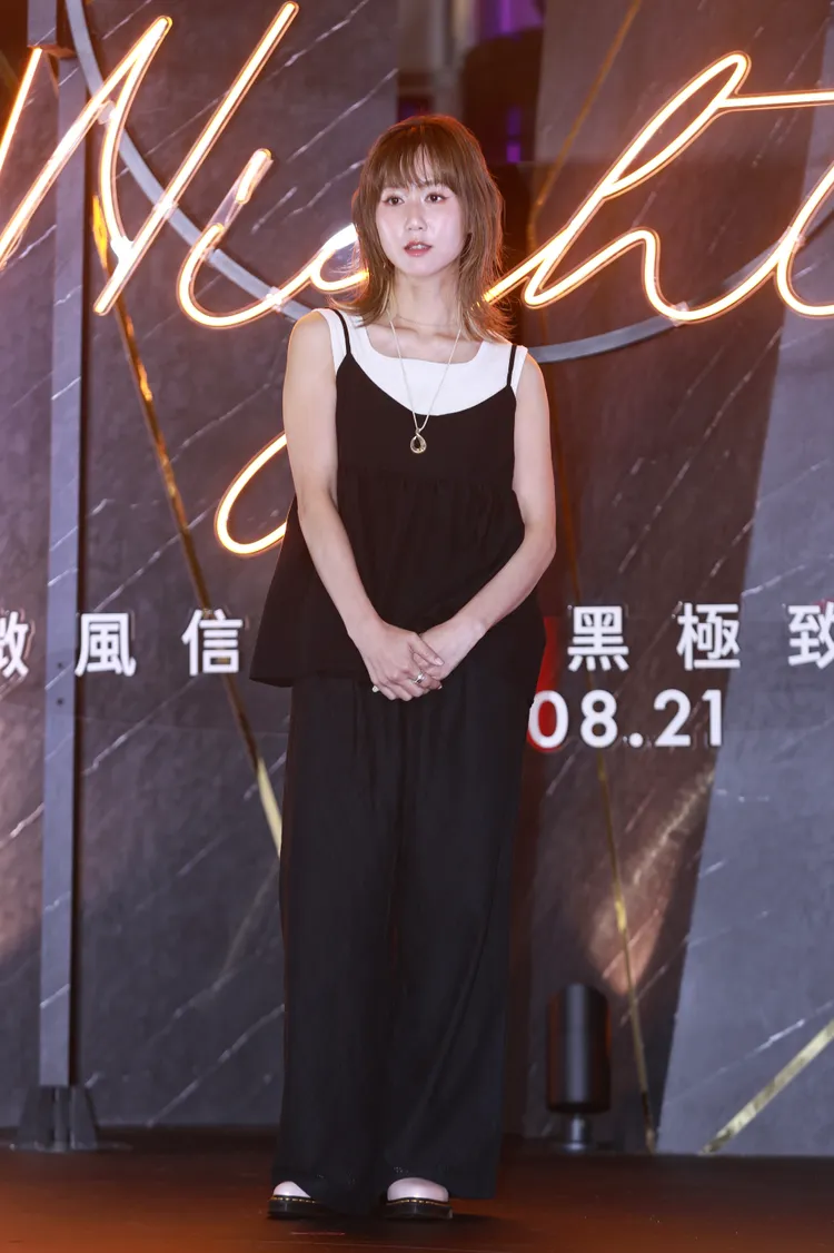 主持人瑪莉。彭欣偉攝