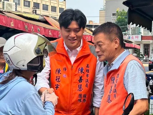 高雄左楠關鍵一席議員！陳善慧宣布交棒　留英兒子陳冠宇投入角逐