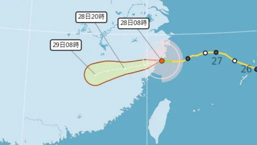 超罕見！颱風50天「3度登陸同一地」　網笑：我懷疑颱風有自己想法