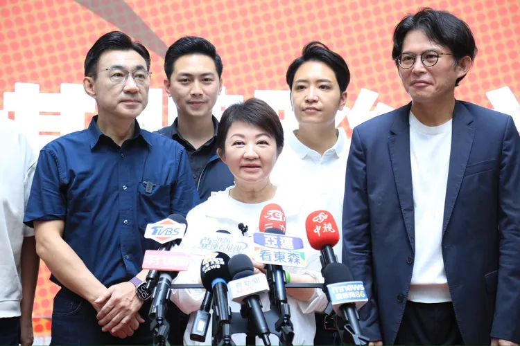 盧秀燕說，只要有團結合作信念，就要堅定的走下去，「合則兩利、分則兩敗」。市府提供