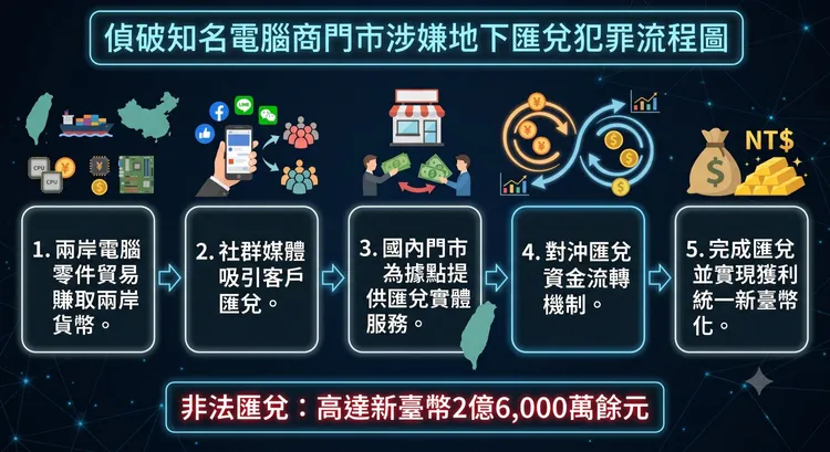犯罪流程圖。翻攝畫面