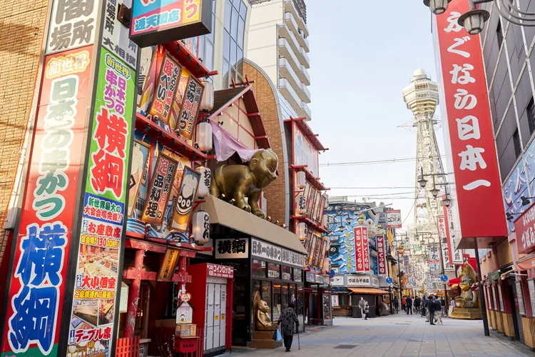 位於心齋橋商圈的捷絲旅大阪心齋橋館，步行即可抵達地鐵站，輕鬆前往通天閣等人氣景點。大阪觀光局提供
