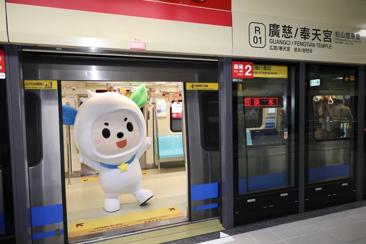北捷信義線東延段正式通車。彭欣偉攝