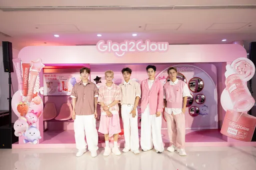 Glad2Glow七夕寵粉出招　Ozone三帥化身一日店長公開發光肌養成術