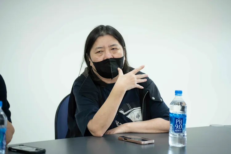 邱瓈寬受訪。桃園電影節提供