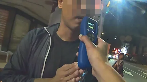 壽星無照酒後騎車！「邊唸佛號」消極拒測　酒測值高達0.82遭送辦