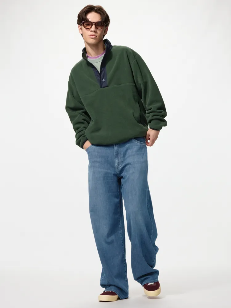 UNIQLO EZY繭型牛仔褲，1290元。品牌提供