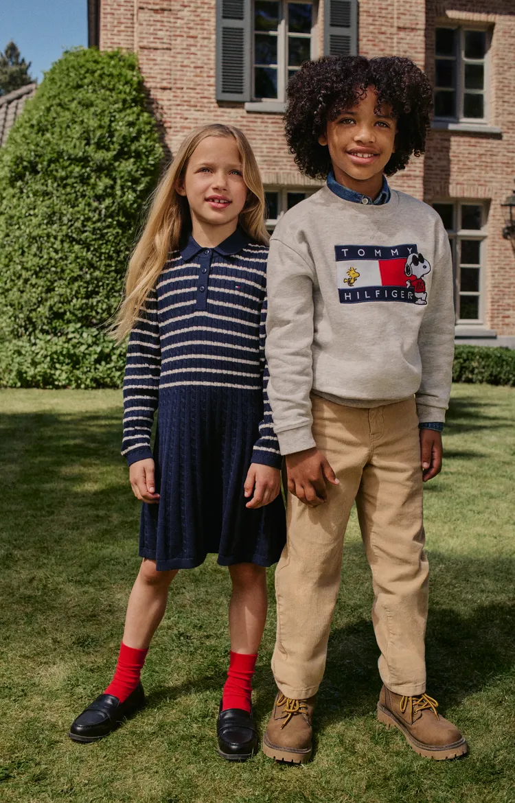 TOMMY HILFIGER與經典漫畫PEANUTS推出聯名。品牌提供