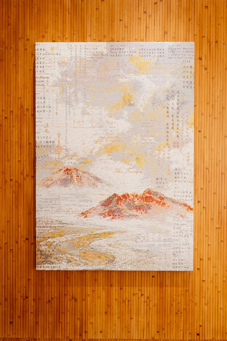 台灣織品藝術家李偵綾作品。品牌提供