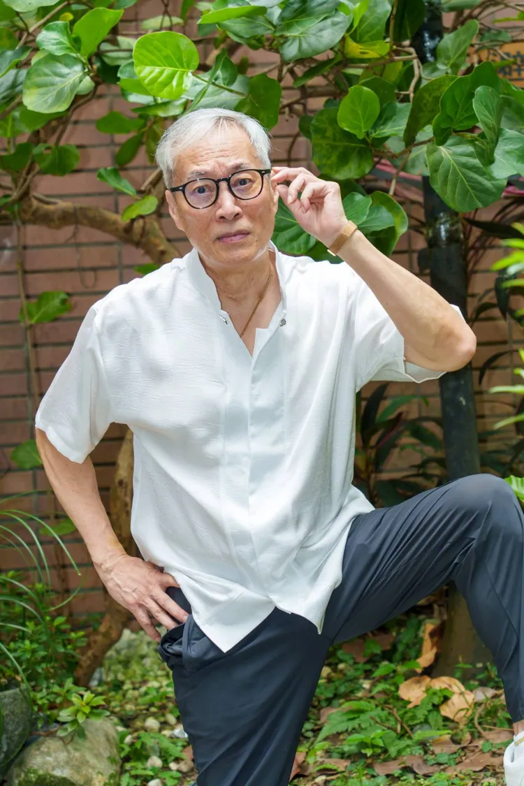 姜厚任對女友的學識、才華讚不絕口。彭欣偉攝