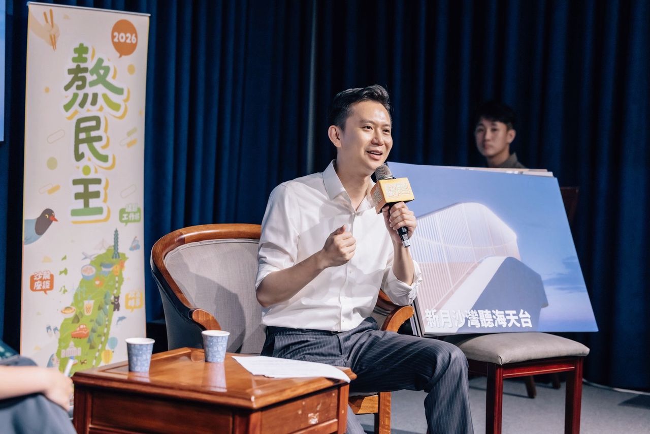 出席城市沙龍與新竹青年對談 鄭朝方:資源精準對準青創
