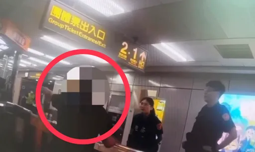 物品放地上人卻離開！男乘客返捷運站怒罵站長還躺地甩賴　警到場結局太療癒