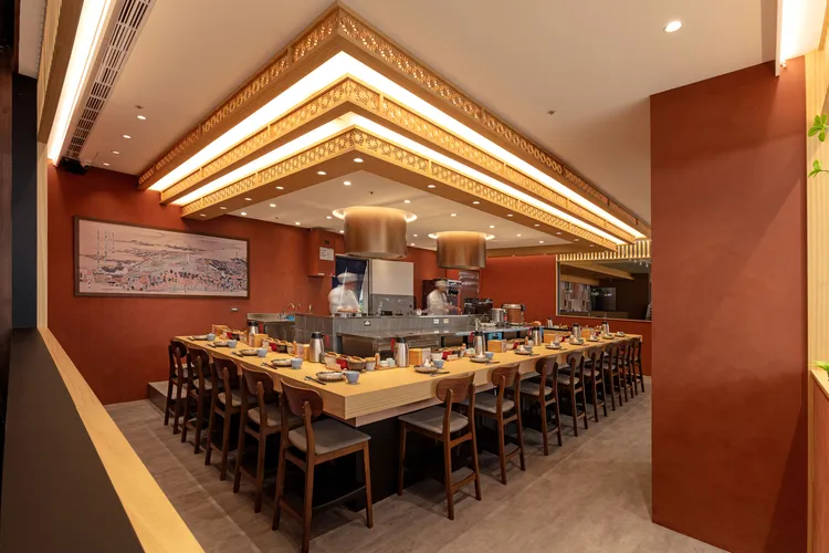 天婦羅海外首店，主打「百元價格帶」料理。金子半之助提供