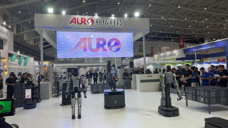 和椿科技參與2026台北國際自動化工業大展。呂承哲攝