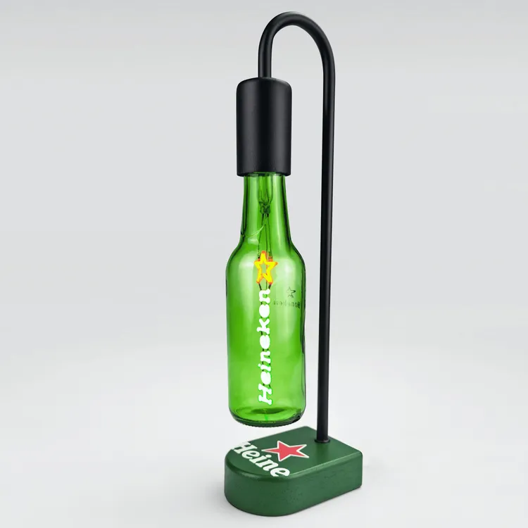 海尼根酒瓶燈9月2日至29日在全台7-11獨家加價購登場。業者提供