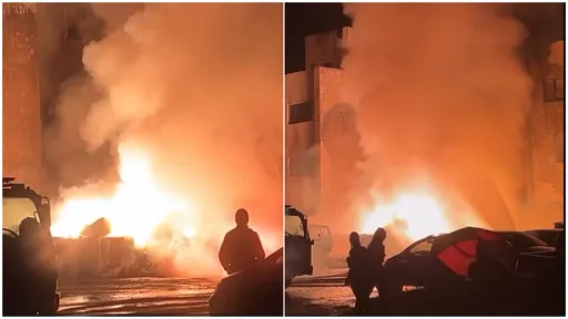 台南大爆炸！傳十多人受傷包括3消防員　救護車也炸毀