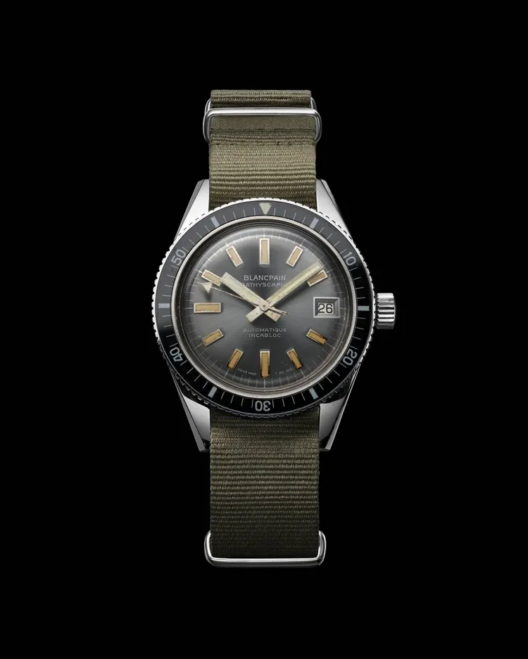 寶珀Bathyscaphe 1968年經典之作。品牌提供