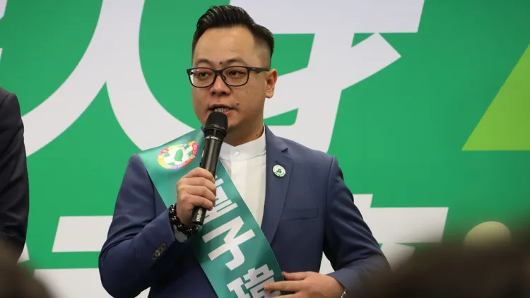 民進黨在基隆推出童子瑋挑戰現任市長謝國樑，希望可以擴大地方版圖。葉家瑋攝