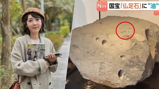 蔡頤榛潑油日本國寶「佛足石」遭逮　外交部：將提供必要協助
