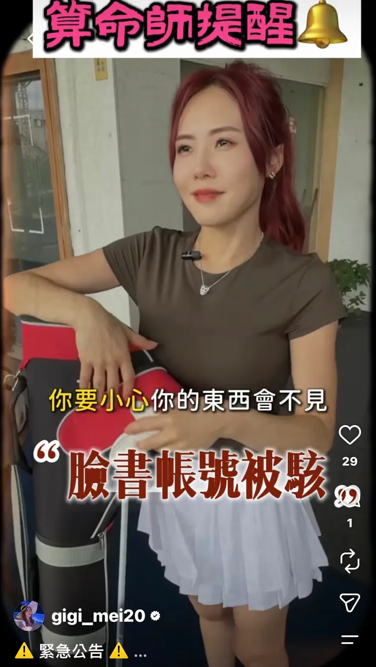 吳申梅自曝「重要資產」遭侵佔。翻攝IG