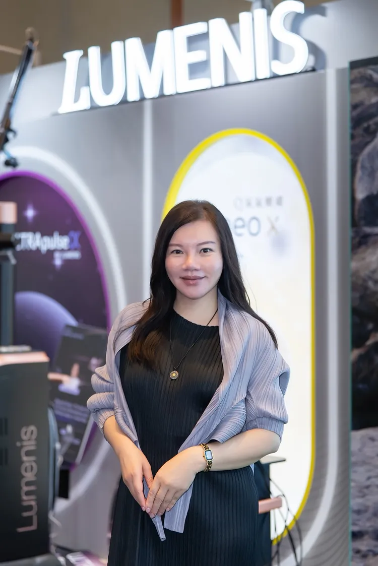 Lumenis Taiwan總經理郭雅琪表示，落髮往往是一段漸進過程，與其只計算「今天掉了幾根頭髮」，更值得關注的是毛囊還保有多少生長潛能。