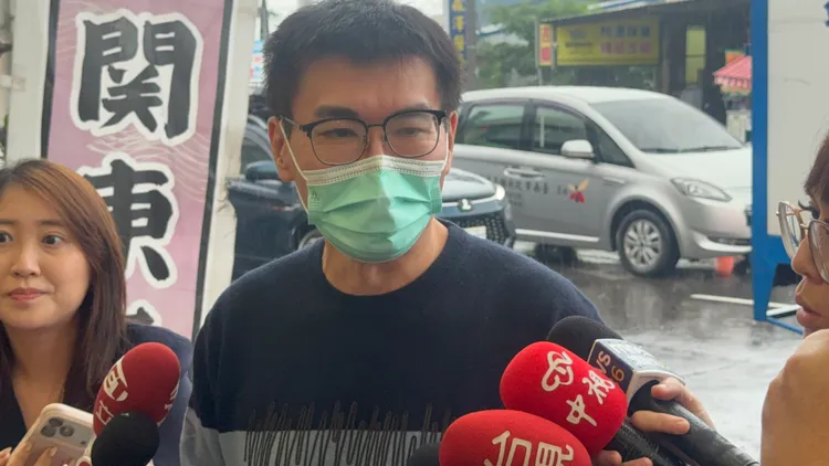趙建銘今天出面受訪，對陳幸妤說法提出反駁。莊曜聰攝