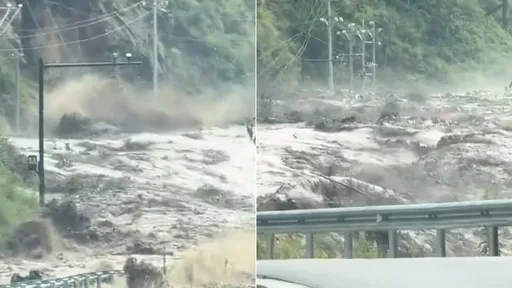 被西藏土石流追著逃　她倒車3公里保命：當地親友全聯繫不上了