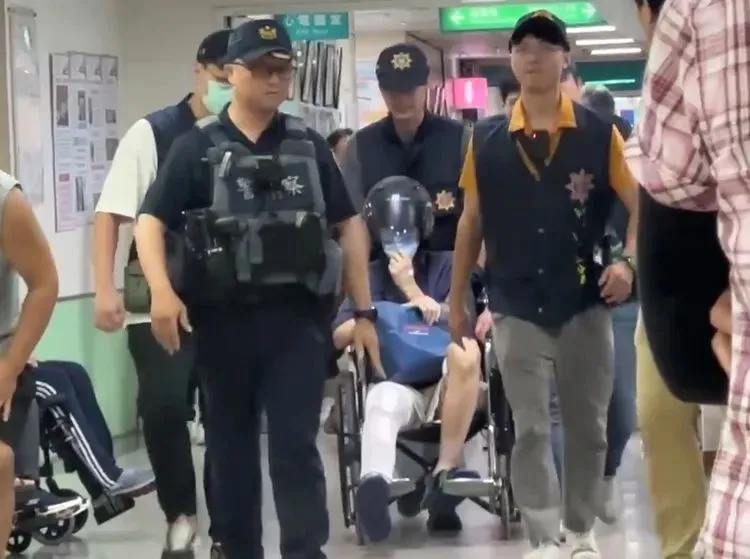林姓教授已遭羈押。翻攝畫面