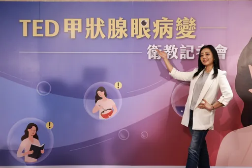 高慧君眼睛又發病！男友暖陪伴　突斷片式昏倒與這習慣有關