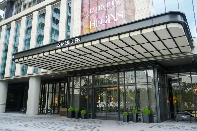 板橋馥華艾美是萬豪集團在台灣的第三十間旅宿。田欣雲攝