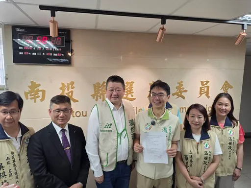 完成縣長參選登記　温世政：要把南投做到第一