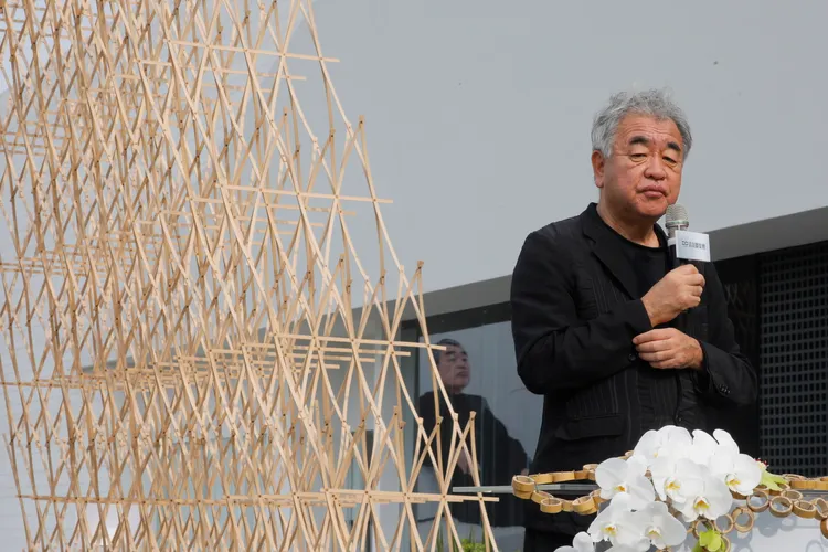 清景麟攜手國際建築大師隈研吾，將建築接軌國際，並提升品牌高度。葉家銘攝